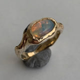 AURA, GOLD & OPAL RING - ANYOTHERKINGDOM