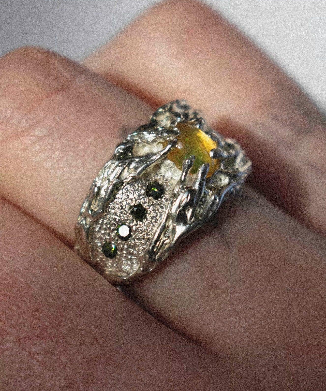 DRAGON EMBER RING UK N - ANYOTHERKINGDOM