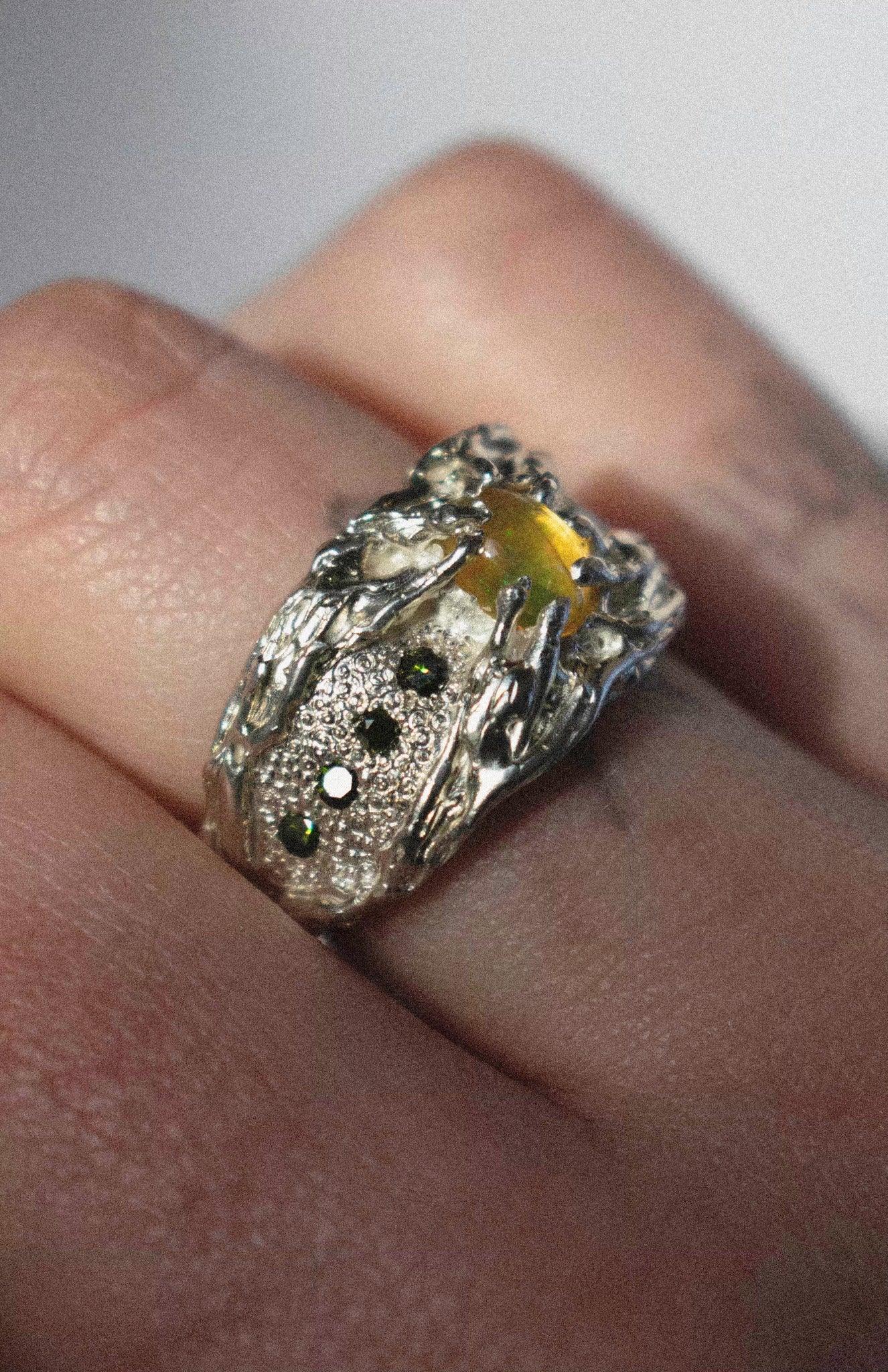 DRAGON EMBER RING UK N - ANYOTHERKINGDOM