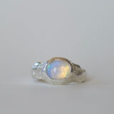 AURA RING IN SILVER UK N