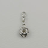 "Bulle d’Or" Quartz & Silver Charm