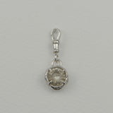 "Bulle d’Or" Quartz & Silver Charm