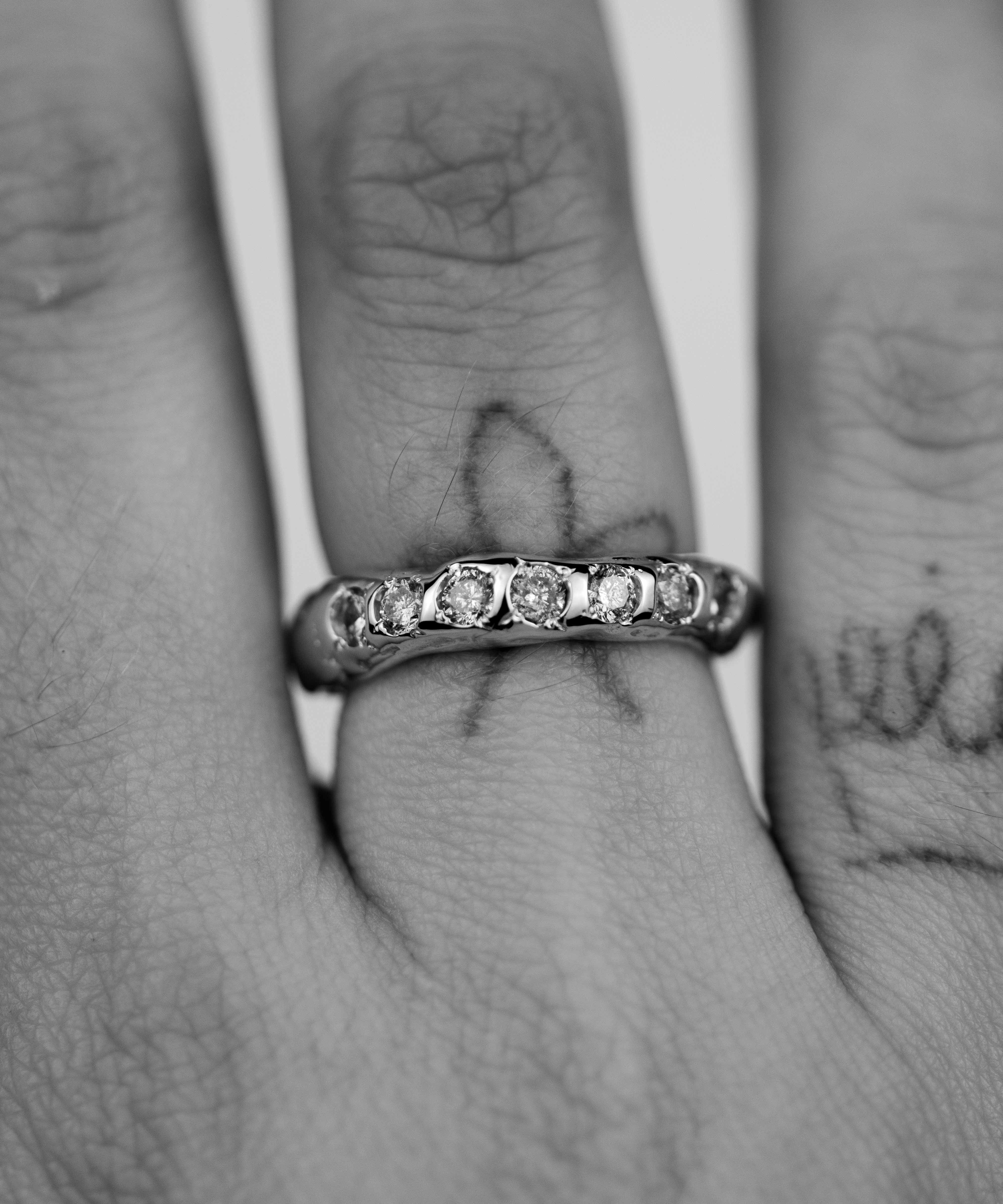 "L’Enchantement" Diamond & Gold Ring