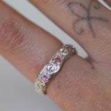 FAYE SAPPHIRE BAND UK Q