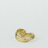"Infini" Ethical Garnet & Gold Ring Size Q