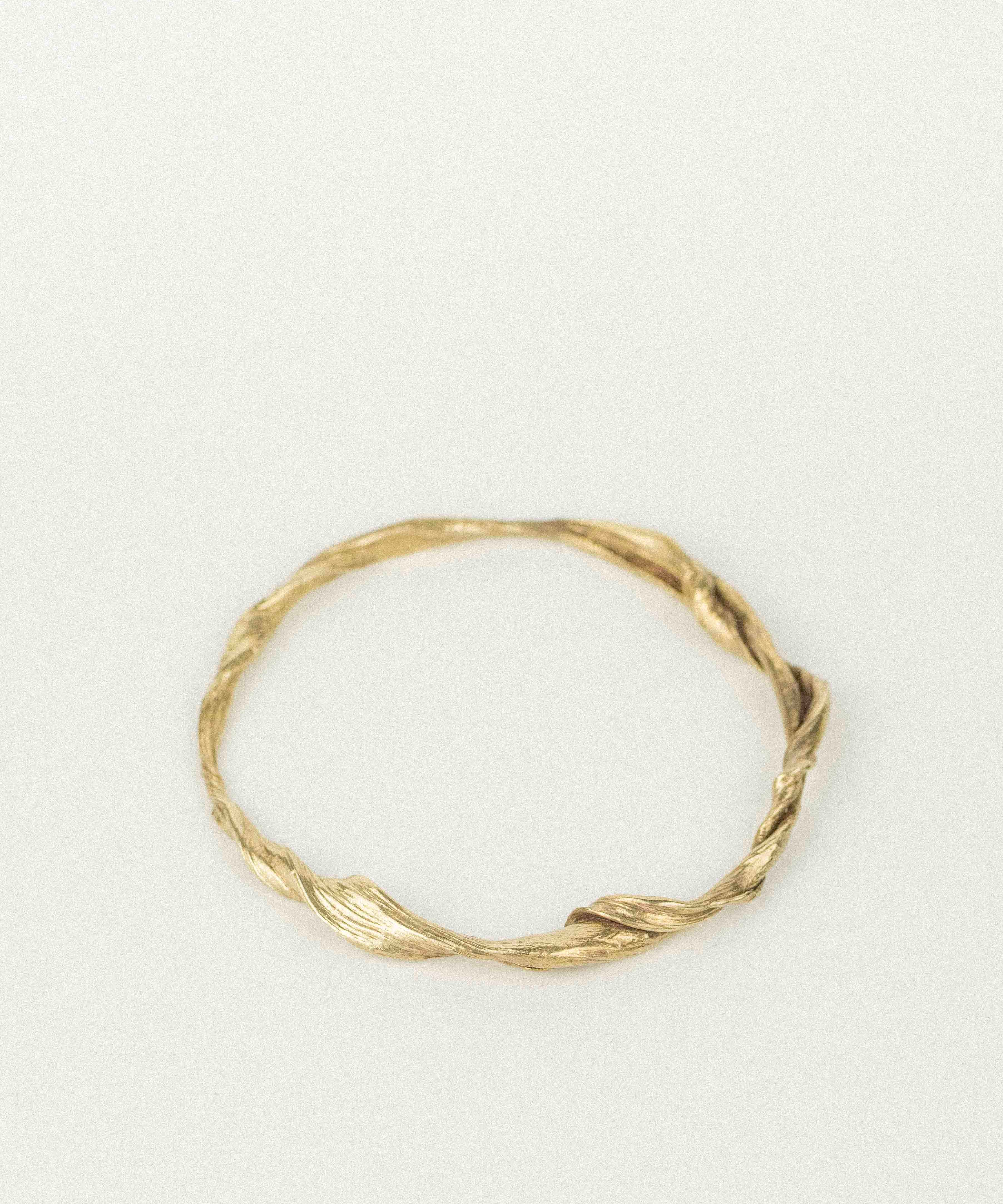 "L'Empreinte" Gold Bangle